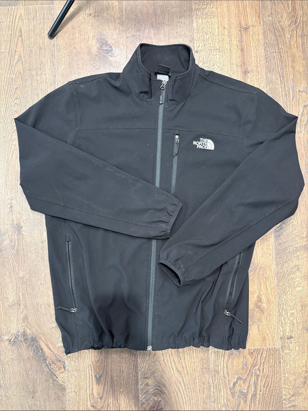 The North Face Men’s XL Black Lightweight Full Zip Jacket Outdoor Hiking
